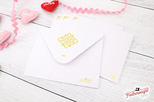 Valentine's Day Cards, Sewing (Set of 4)