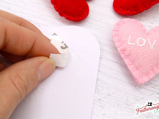 Load image into Gallery viewer, Valentine&#39;s Day Cards, Sewing (Set of 4)
