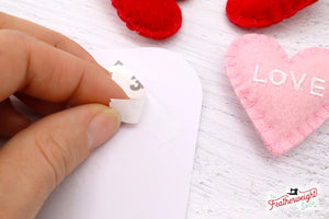 Valentine's Day Cards, Sewing (Set of 4)