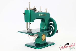 Singer Sewhandy Model 20 - Fully Restored in 'Emerald Green' - Complete Set