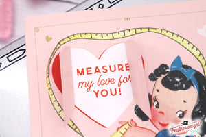 Valentine's Day Cards, Sewing (Set of 4)
