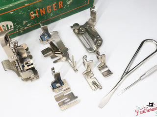 Load image into Gallery viewer, Singer Featherweight 221 Sewing Machine, AM389*** - 1956