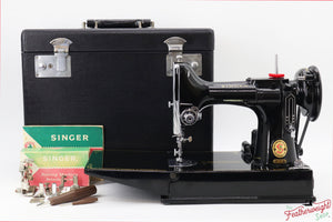 Singer Featherweight 221K Sewing Machine, RED "S" - ES1730**