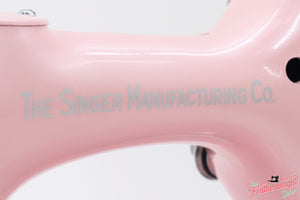Singer Featherweight 221 Restored in Pink Frosting For Sale AE060
