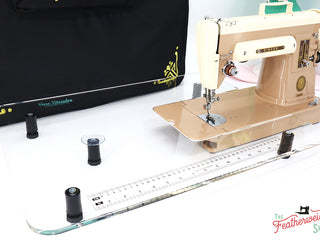 Load image into Gallery viewer, Sew Steady CLEAR Singer 301 Table Extension + BAG- SHORTBED