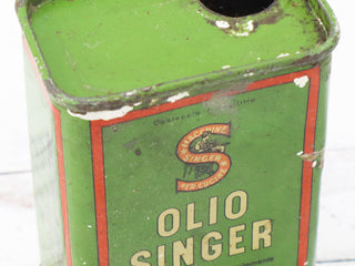 Load image into Gallery viewer, Oil Can - Italian, Deciliter, Singer (Vintage Original) - RARE