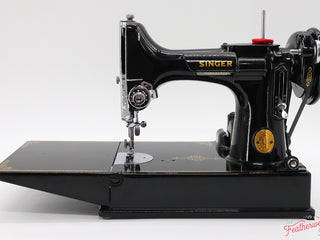 Load image into Gallery viewer, Singer Featherweight 221 Sewing Machine, AF760*** - Corduroy Insert - RARE