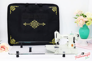 Sew Steady CLEAR Table Extension for WHITE Singer Featherweight 221K7 + BAG