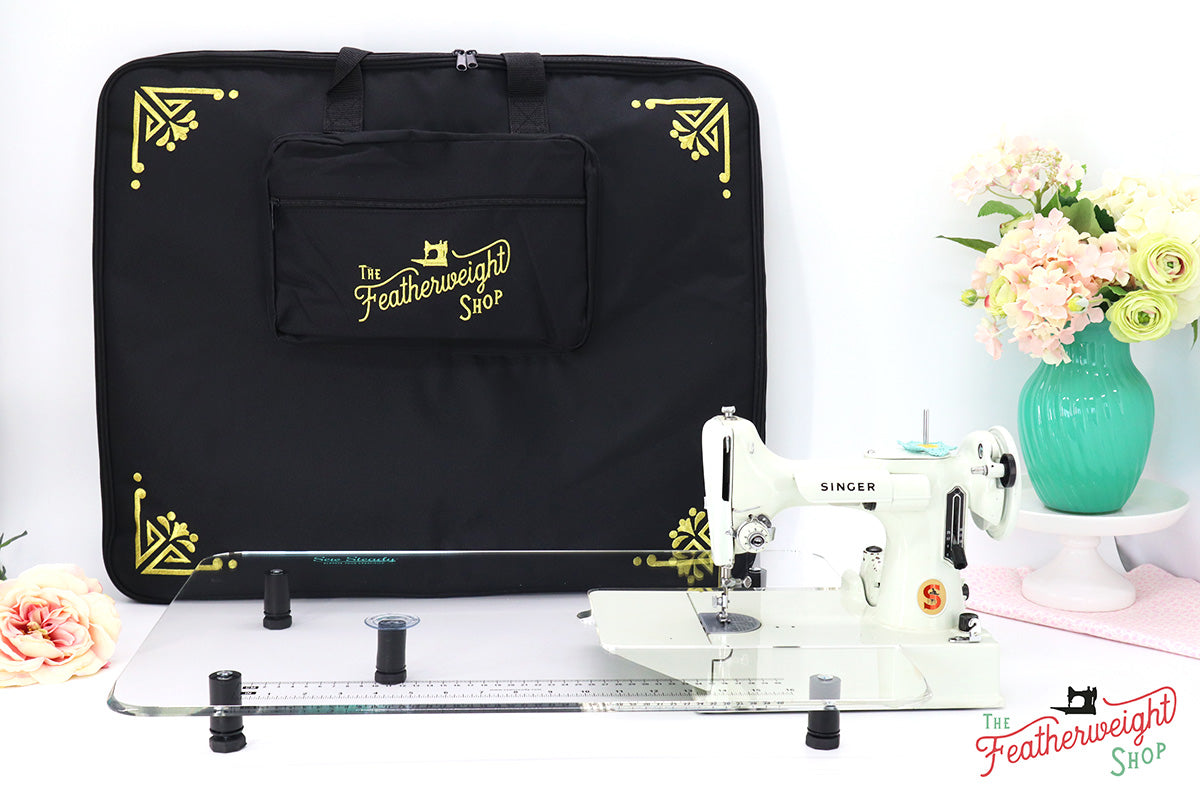 Sew Steady CLEAR Table Extension for WHITE Singer Featherweight 221K7 – The  Singer Featherweight Shop