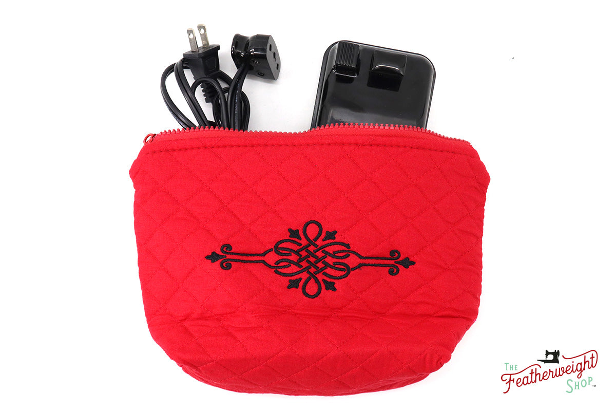 BAG, Foot Controller and Accessories POUCH - RED