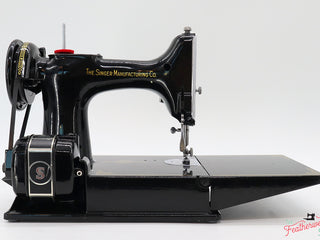 Load image into Gallery viewer, Singer Featherweight 221 Sewing Machine, AF760*** - Corduroy Insert - RARE