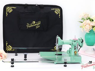 Load image into Gallery viewer, Sew Steady CLEAR Singer Featherweight Table Extension + BAG