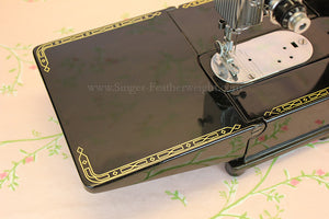 Singer Featherweight 222K Sewing Machine EK633***
