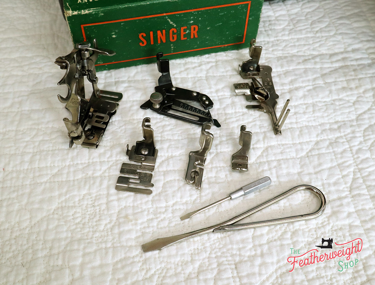 Singer Featherweight 221 Sewing Machine, Centennial: AJ791***