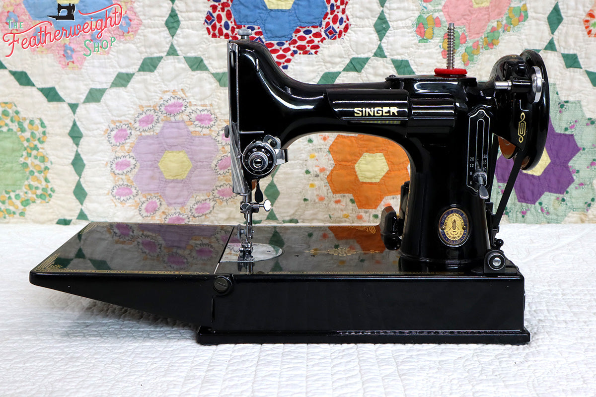 Singer Featherweight 221 Sewing Machine, Centennial: AJ791***