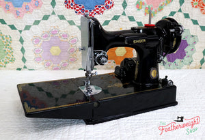 Singer Featherweight 221 Sewing Machine, Centennial: AJ791***