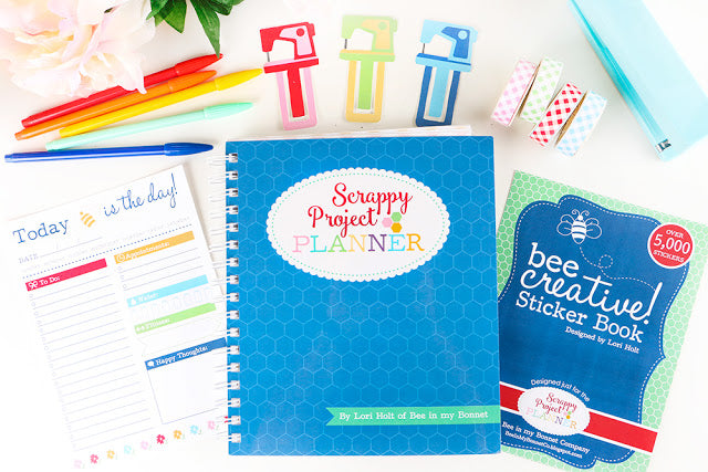 Scrappy Project Planner (OUT OF PRINT) Spiral Bound Book by Lori Holt