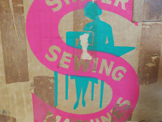 Cardboard Singer Box for 222K Featherweight - (Vintage Original Box On ...