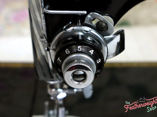 Load image into Gallery viewer, Singer Featherweight 221 Sewing Machine, Centennial: AJ791***