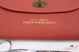 Scissor Set, First Place Sewing Contest Award - RARE Singer (Vintage Original)