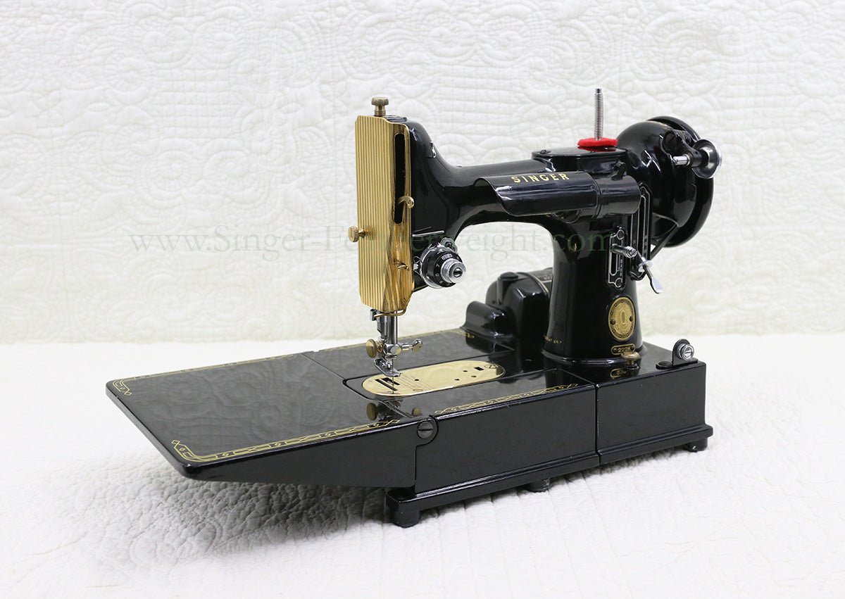 Singer Featherweight 222K Sewing Machine EK634*** GOLD PLATED!!!