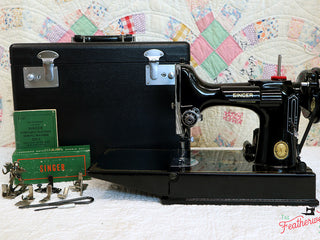 Load image into Gallery viewer, Singer Featherweight 221 Sewing Machine, AL024***