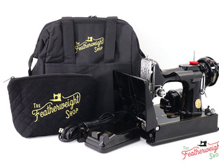 Load image into Gallery viewer, BAG, Padded TRAVEL fits Singer Featherweight 221 &amp; 222 - BLACK