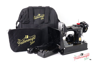 BAG, Padded TRAVEL fits Singer Featherweight 221 & 222 - BLACK