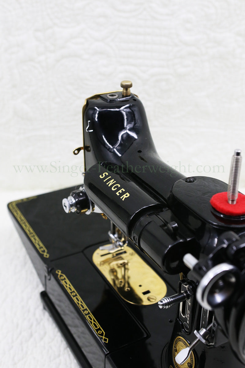 Singer Featherweight 222K Sewing Machine EK634*** GOLD PLATED!!!