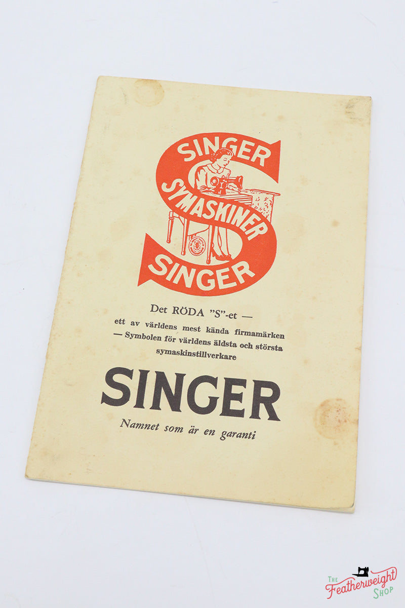 Machine Catalog, Swedish Singer (Vintage Original) - RARE