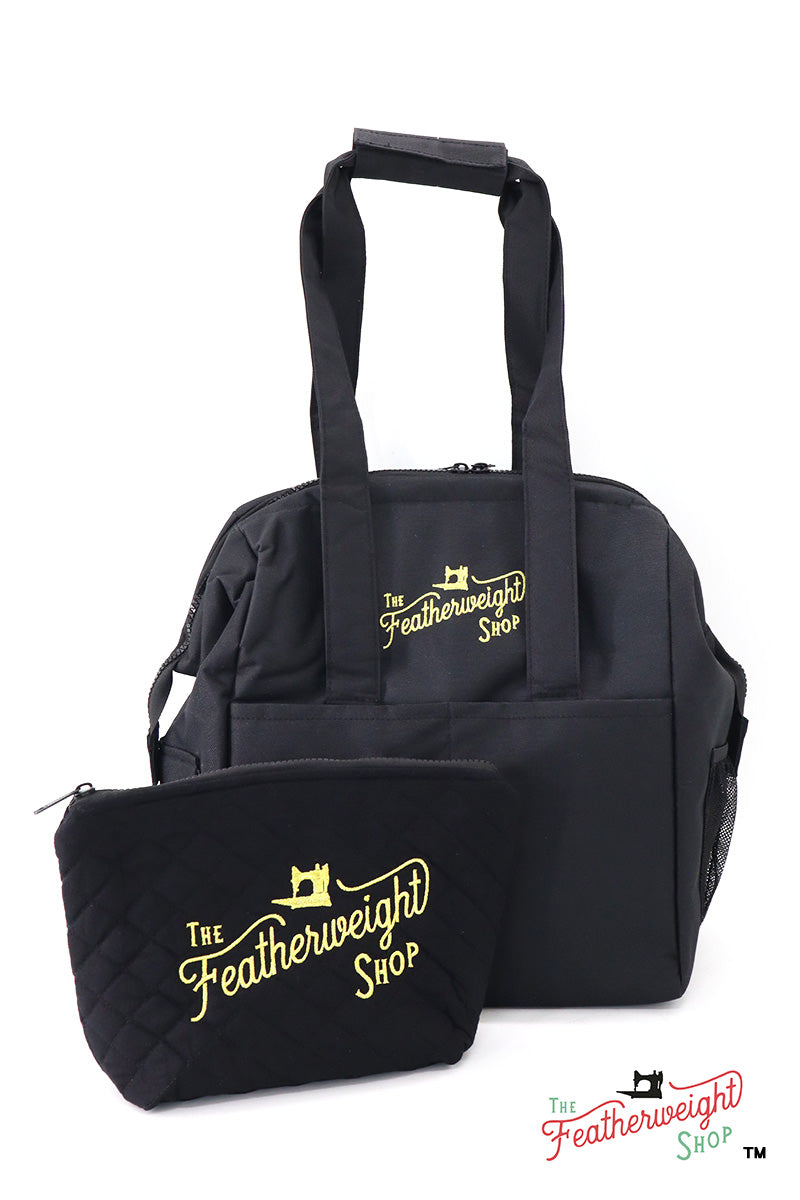 BAG, Padded TRAVEL fits Singer Featherweight 221 & 222 - BLACK