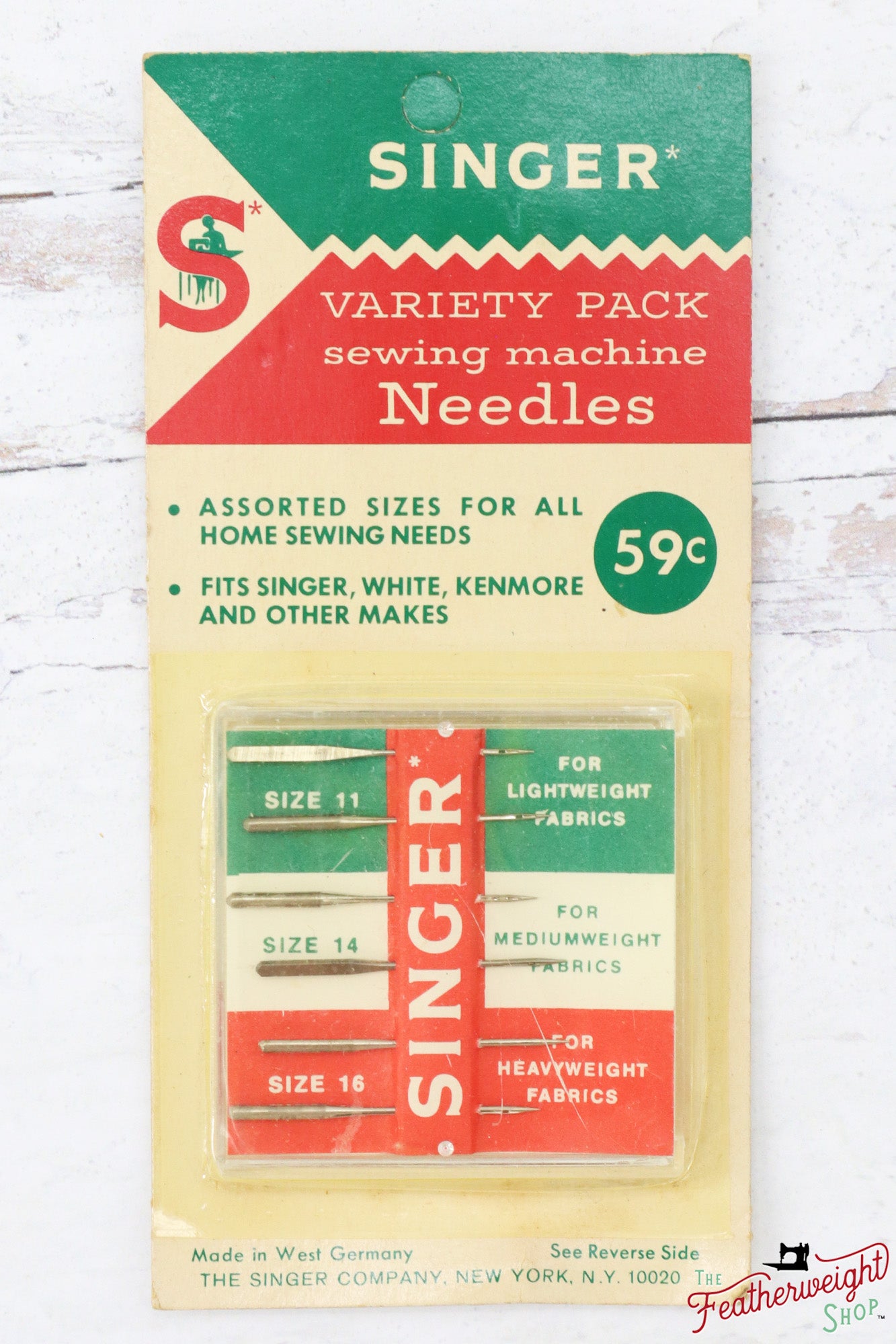 Singer 15×1 Needles 3 pack Vintage Size 14 – Millard Sewing Center