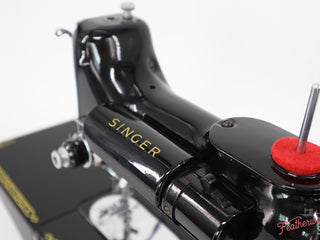 Load image into Gallery viewer, Singer Featherweight 222K Sewing Machine, RED &quot;S&quot; ER9016**