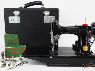 Load image into Gallery viewer, Singer Featherweight 221 Sewing Machine, AF081***