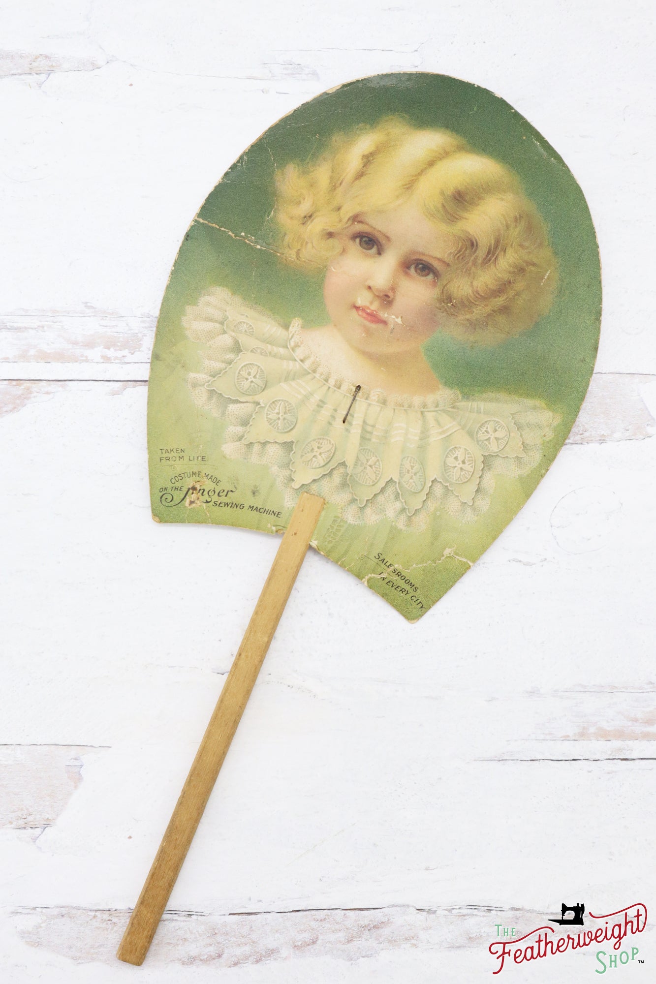 Hand Fan - RARE Singer (Vintage Original)