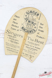 Hand Fan - RARE Singer (Vintage Original)