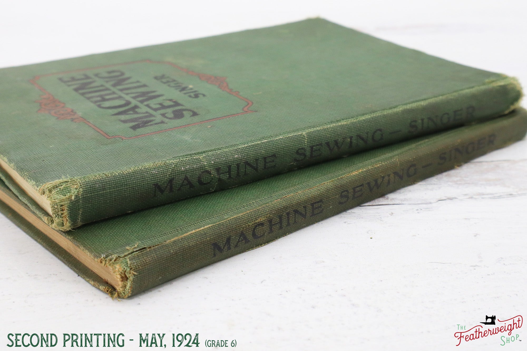 Machine Sewing Book, Singer 1924 (Vintage Original) RARE