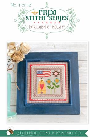 patriotism & industry cross stitch pattern