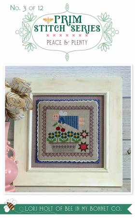 peace & plenty cross stitch pattern