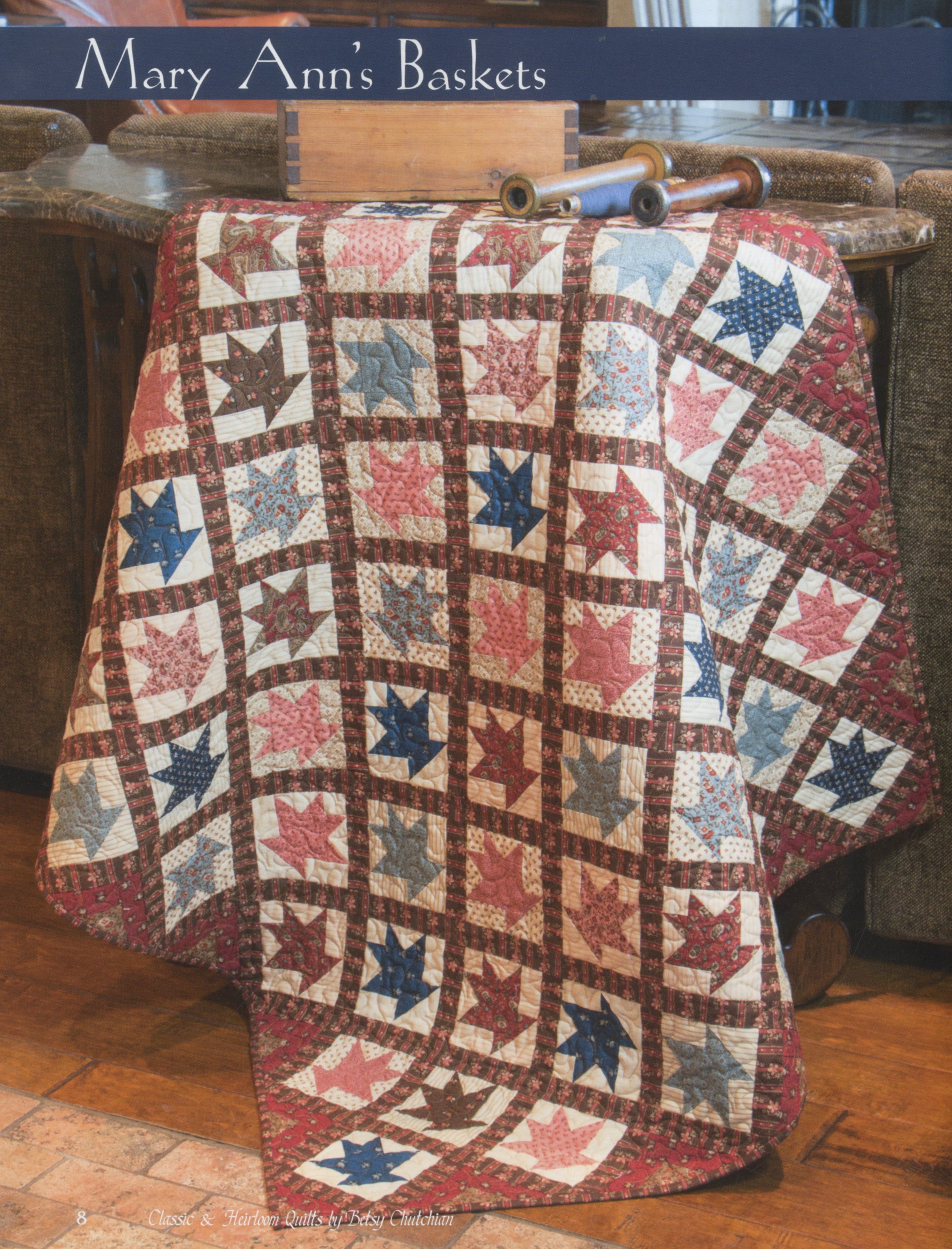 PATTERN BOOK, Classic & Heirloom Quilts