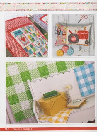 PATTERN BOOK, Farm Girl Vintage 2 by Lori Holt - 2019 Publication