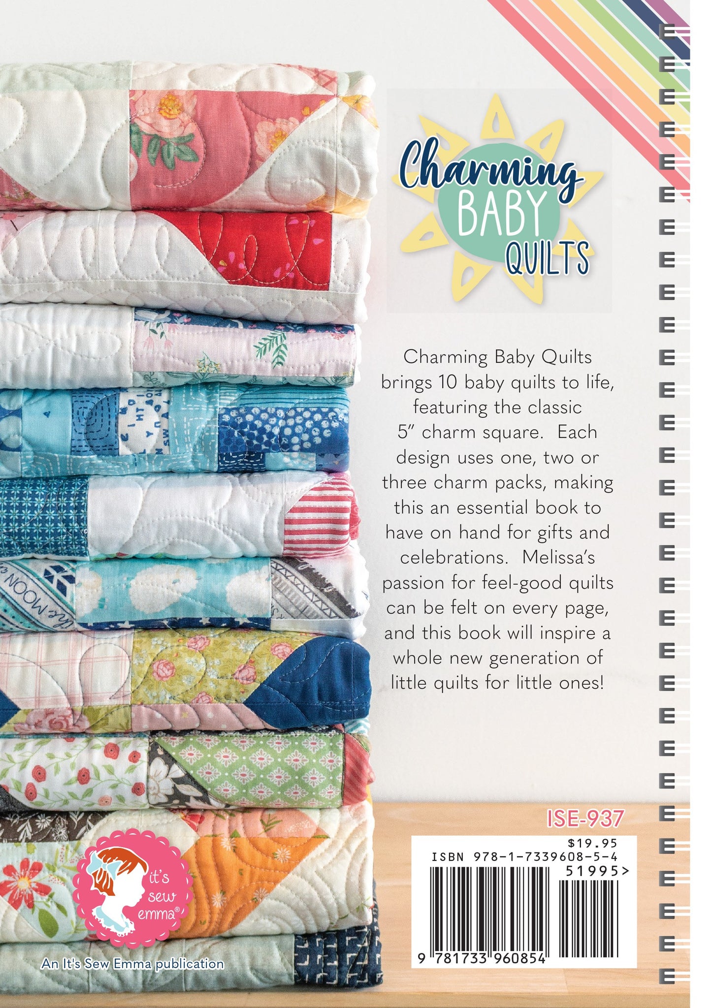 Charm Square Baby Quilt in Quilts & More - A Quilting Life