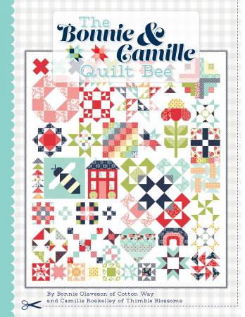 PATTERN BOOK, The Bonnie & Camille Quilt Bee & Cross Stitch