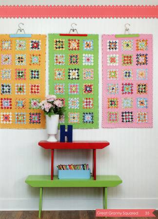 PATTERN BOOK, Great-Granny Squared Quilt by Lori Holt