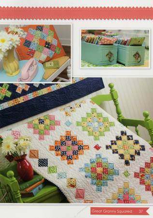 PATTERN BOOK, Great-Granny Squared Quilt by Lori Holt