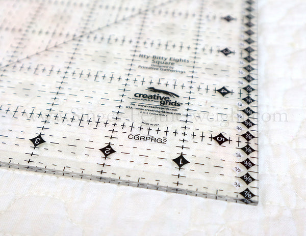 Cutting Ruler, CREATIVE GRIDS Itty-Bitty Eights Square Ruler – The ...