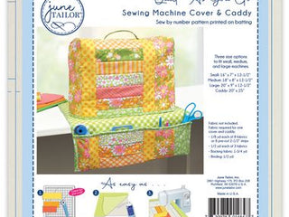 Load image into Gallery viewer, June Tailor Quilt As You Go Sewing Machine Cover &amp; Caddy Batting