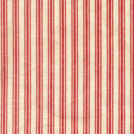 Tea Towel, Vintage Style - RED TICKING (Pack of 2)