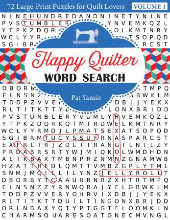 happy quilter word search