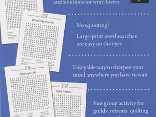 Load image into Gallery viewer, happy quilter word search